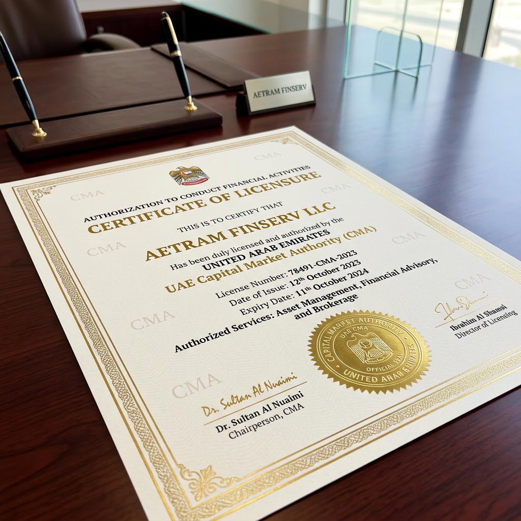Official Regulatory Status Certificate